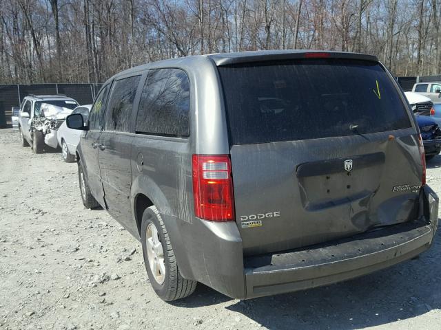 2D4RN4DE0AR467368 - 2010 DODGE GRAND CARA GRAY photo 3