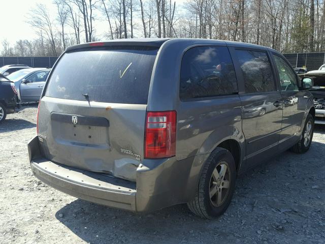 2D4RN4DE0AR467368 - 2010 DODGE GRAND CARA GRAY photo 4