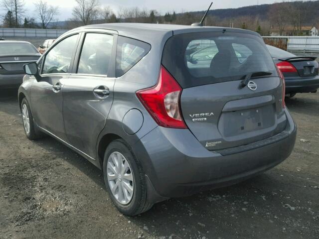 3N1CE2CP8GL407129 - 2016 NISSAN VERSA NOTE GRAY photo 3