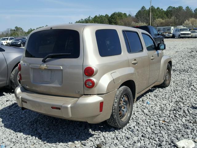 3GNCA13D18S656170 - 2008 CHEVROLET HHR LS GOLD photo 4
