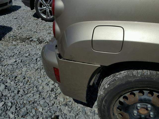 3GNCA13D18S656170 - 2008 CHEVROLET HHR LS GOLD photo 9