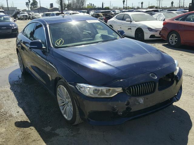 WBA4A5C55FG051705 - 2015 BMW 428 I BLUE photo 1