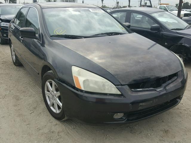 1HGCM66564A017054 - 2004 HONDA ACCORD EX BLACK photo 1