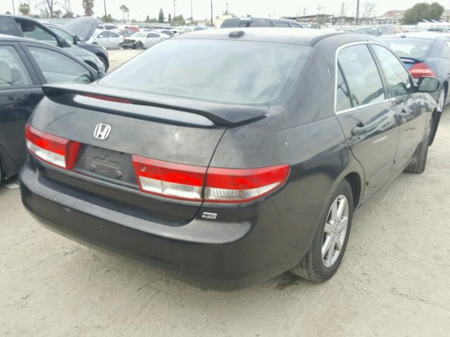 1HGCM66564A017054 - 2004 HONDA ACCORD EX BLACK photo 4