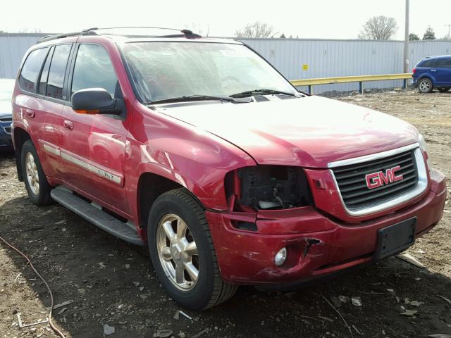 1GKDT13S022423913 - 2002 GMC ENVOY RED photo 1