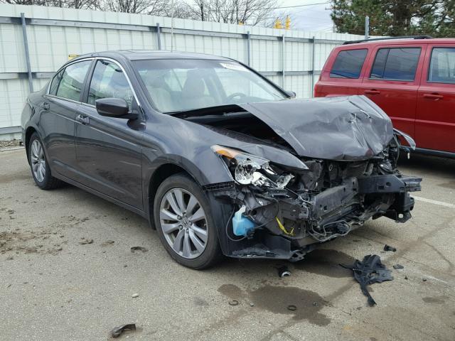 1HGCP2F83BA037589 - 2011 HONDA ACCORD EXL CHARCOAL photo 1