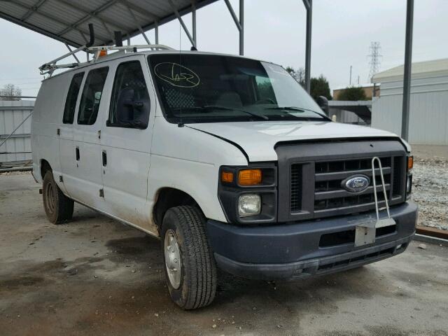 1FTSE34LX8DA26934 - 2008 FORD ECONOLINE WHITE photo 1