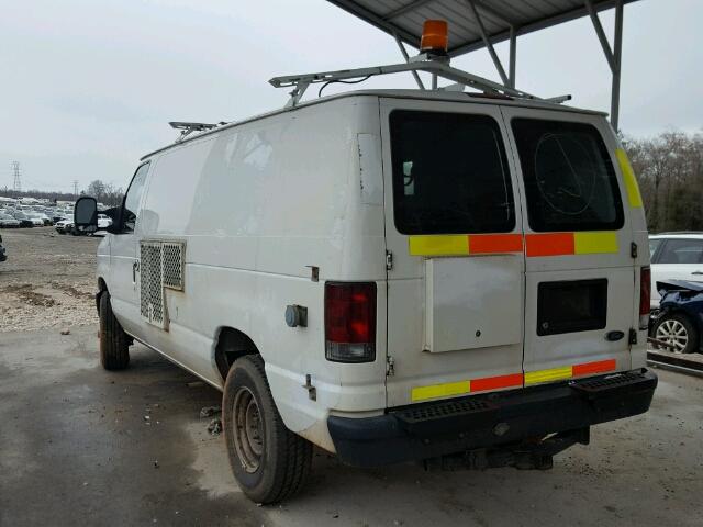 1FTSE34LX8DA26934 - 2008 FORD ECONOLINE WHITE photo 3