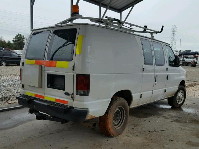 1FTSE34LX8DA26934 - 2008 FORD ECONOLINE WHITE photo 4