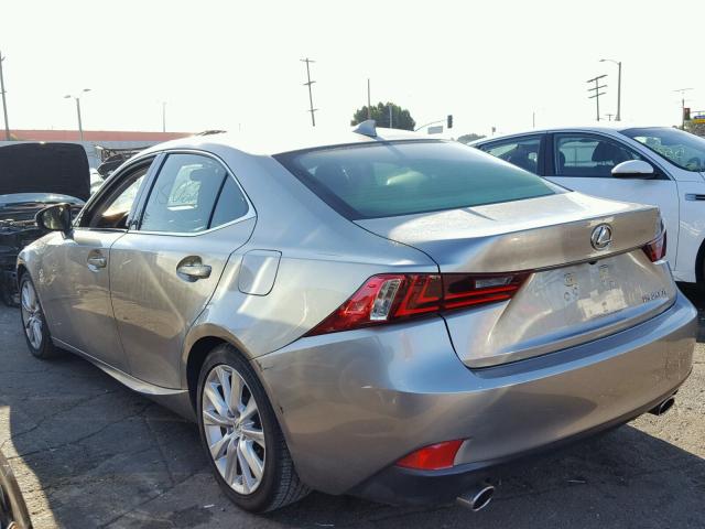 JTHBA1D27G5033709 - 2016 LEXUS IS 200T GRAY photo 3