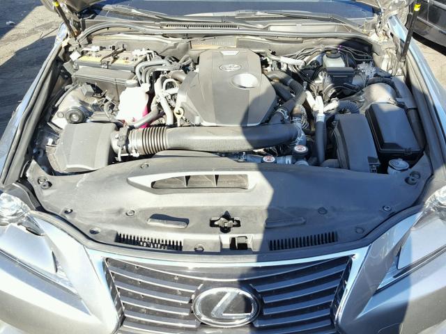 JTHBA1D27G5033709 - 2016 LEXUS IS 200T GRAY photo 7