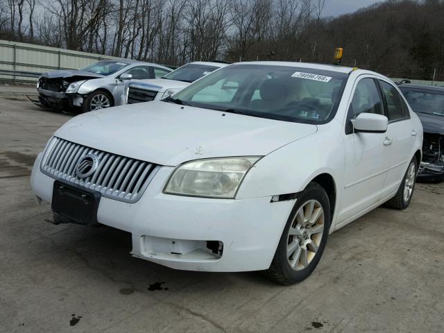 3MEFM07126R640697 - 2006 MERCURY MILAN WHITE photo 2