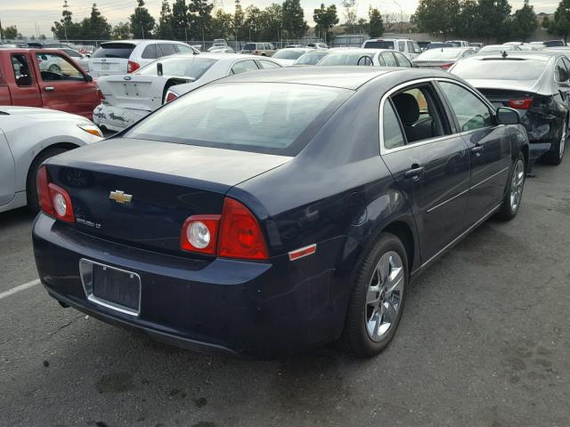 1G1ZC5EB1AF305195 - 2010 CHEVROLET MALIBU 1LT BLUE photo 4