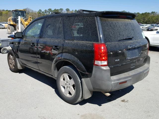 5GZCZ53445S805167 - 2005 SATURN VUE BLACK photo 3