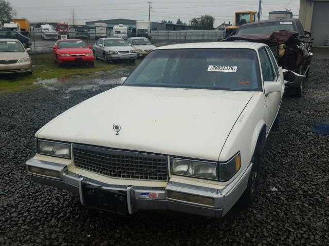 1G6CD1337L4356023 - 1990 CADILLAC DEVILLE WHITE photo 9