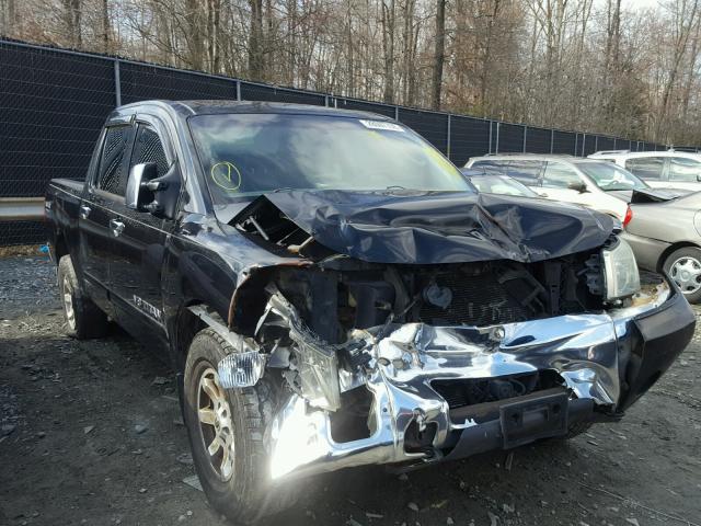 1N6BA07B17N229942 - 2007 NISSAN TITAN XE BLACK photo 1