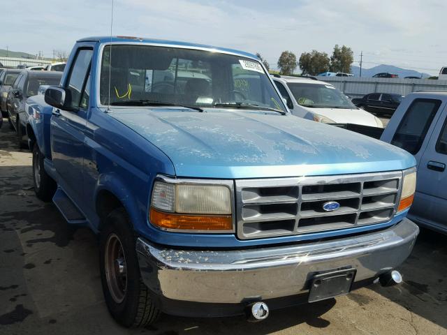 1FTCF15Y5PKA91619 - 1993 FORD F150 Mavi fotoğraf 1