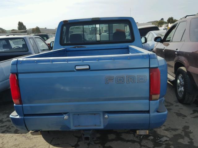 1FTCF15Y5PKA91619 - 1993 FORD F150 Mavi fotoğraf 6