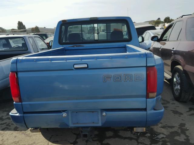 1FTCF15Y5PKA91619 - 1993 FORD F150 BLUE photo 6