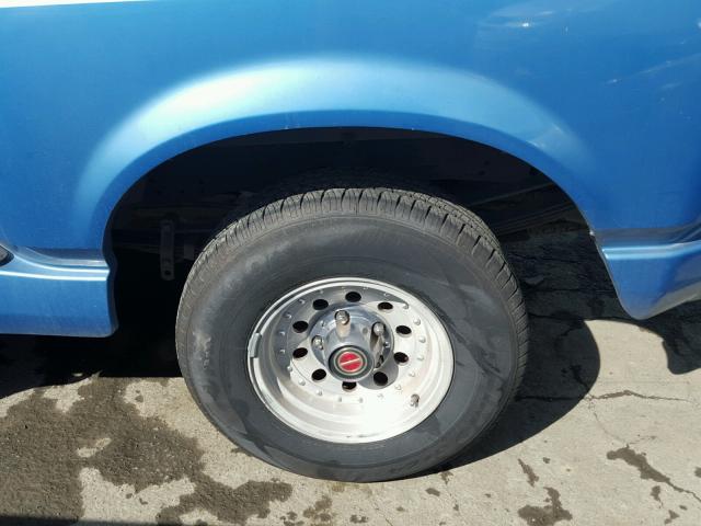 1FTCF15Y5PKA91619 - 1993 FORD F150 Mavi fotoğraf 9