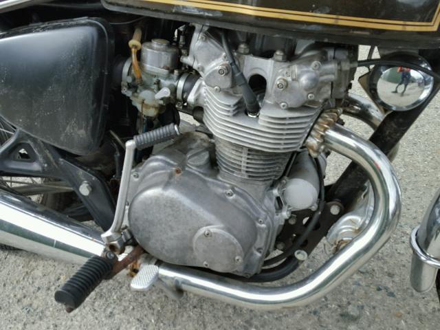 CB500T1026013 - 1975 HONDA CB500 BROWN photo 7