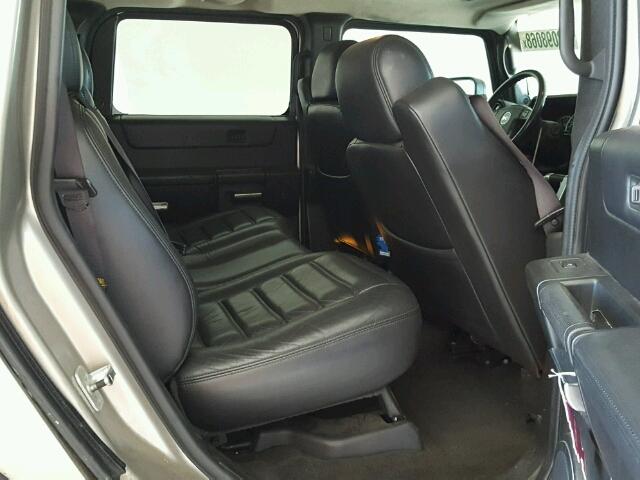 5GRGN23U05H103873 - 2005 HUMMER H2 Qəhvəyi foto 6