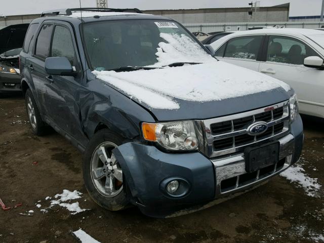 1FMCU0EGXCKB50774 - 2012 FORD ESCAPE LIM BLUE photo 1