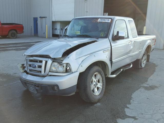 1FTYR44U86PA59200 - 2006 FORD RANGER SUP SILVER photo 2