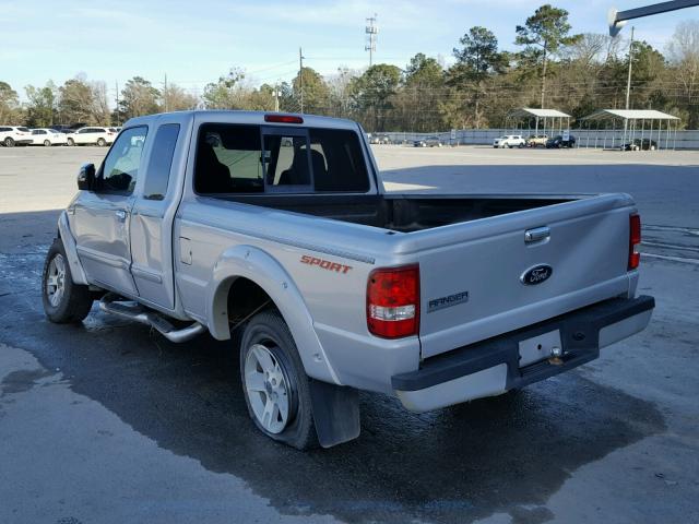 1FTYR44U86PA59200 - 2006 FORD RANGER SUP SILVER photo 3