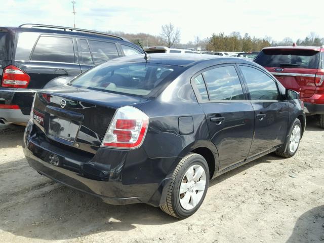 3N1AB61E08L765710 - 2008 NISSAN SENTRA 2.0 BLACK photo 4