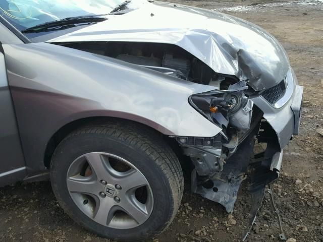 1HGEM22925L015933 - 2005 HONDA CIVIC EX ნაცრისფერი ფოტო 9