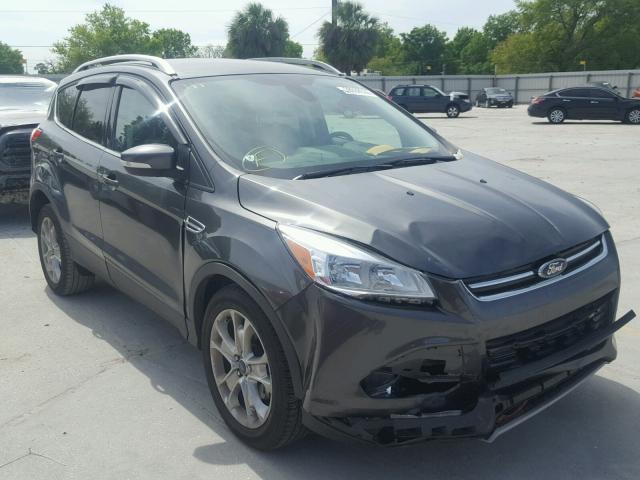 1FMCU0JX5FUA14809 - 2015 FORD ESCAPE TIT GRAY photo 1