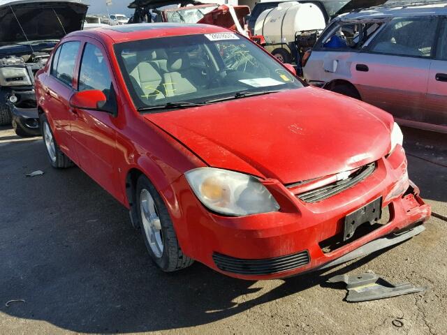 1G1AL55F567617859 - 2006 CHEVROLET COBALT LT RED photo 1