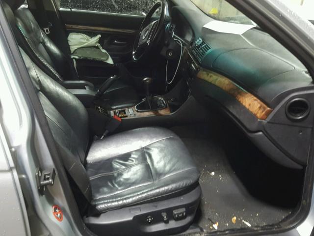 WBADE5328VBV91491 - 1997 BMW 540 I SILVER photo 5