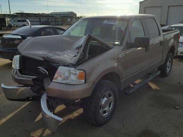 1FTPW14556KB42527 - 2006 FORD F150 SUPER TAN photo 2