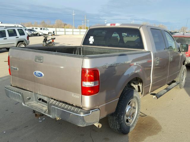 1FTPW14556KB42527 - 2006 FORD F150 SUPER TAN photo 4