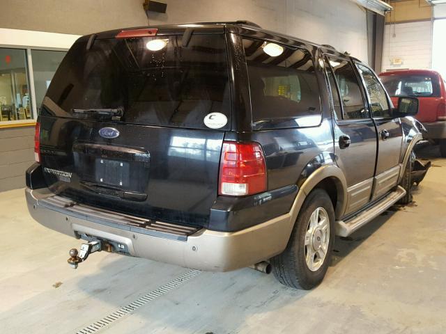 1FMFU18L94LB90268 - 2004 FORD EXPEDITION BLACK photo 4