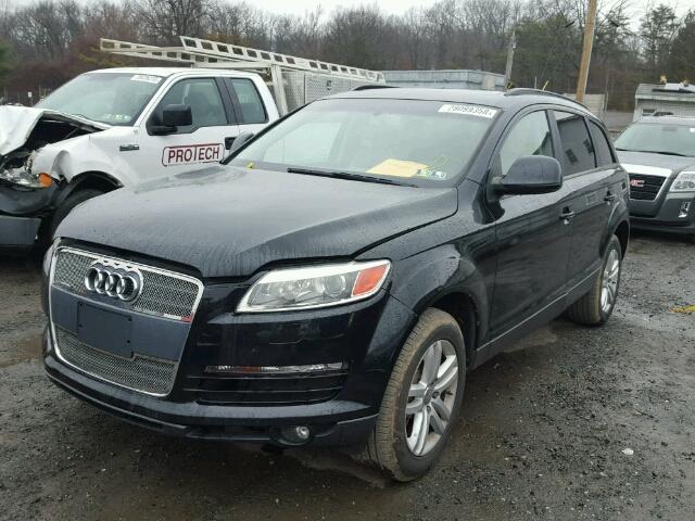 WA1AY74L87D044545 - 2007 AUDI Q7 3.6 QUA BLACK photo 2