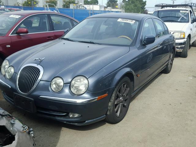 SAJDA01D1YGL64254 - 2000 JAGUAR S-TYPE GRAY photo 2