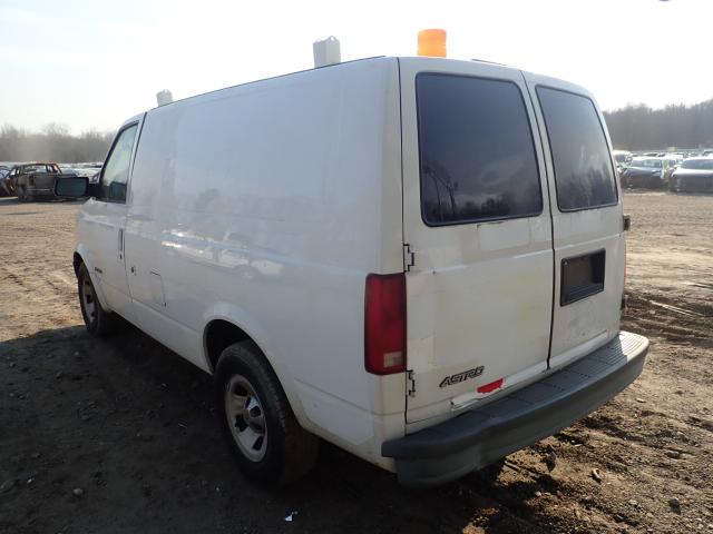 1GCDM19W11B116140 - 2001 CHEVROLET ASTRO WHITE photo 3