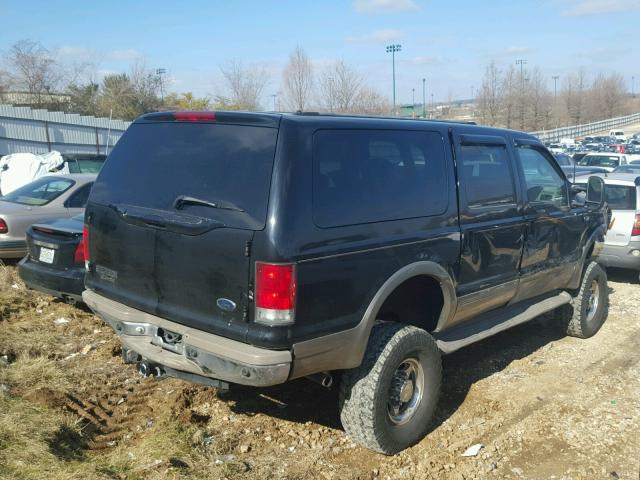 1FMNU43S0YED92390 - 2000 FORD EXCURSION BLACK photo 4