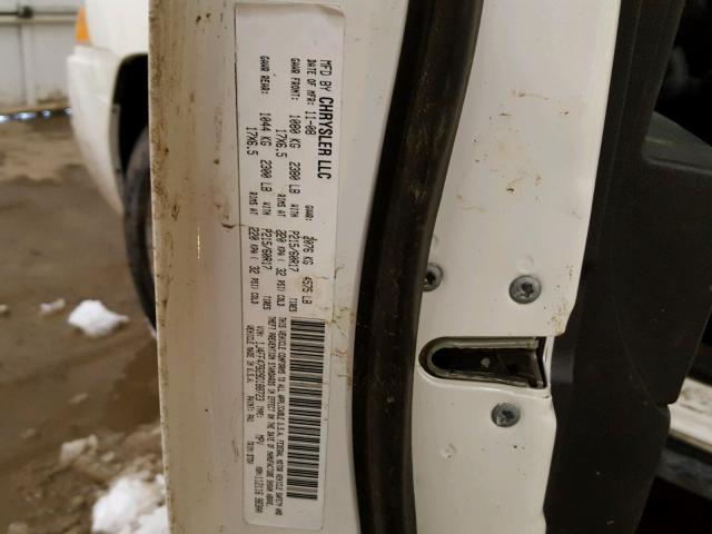 1J4FF47B29D188723 - 2009 JEEP COMPASS SP WHITE photo 10