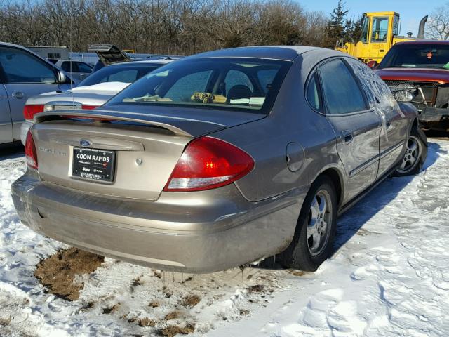 1FAFP55SX4G147894 - 2004 FORD TAURUS SES BROWN photo 4