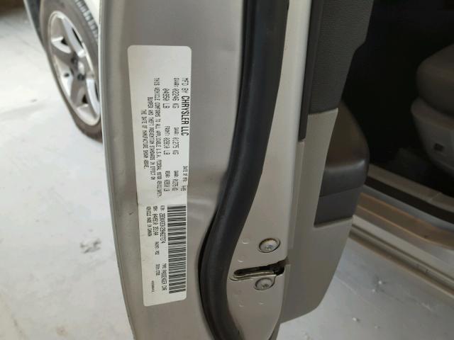 2B3KA33V29H627274 - 2009 DODGE CHARGER SX GRAY photo 10