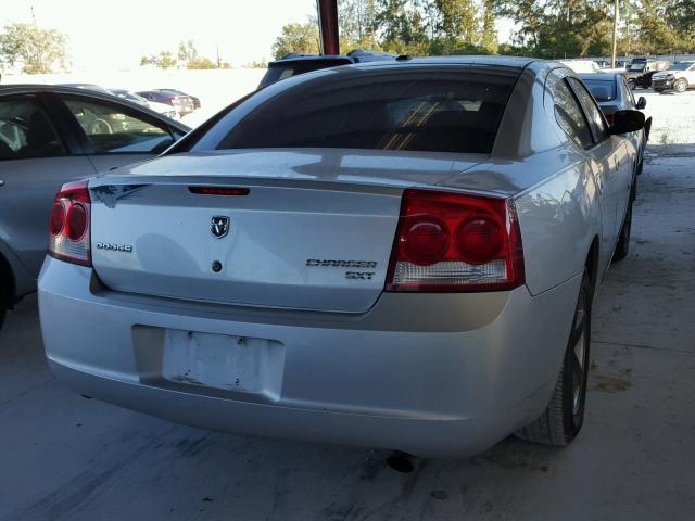 2B3KA33V29H627274 - 2009 DODGE CHARGER SX GRAY photo 4