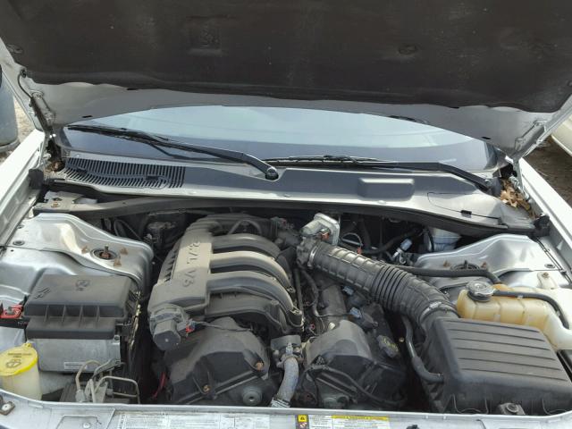 2B3KA43R17H850203 - 2007 DODGE CHARGER SE SILVER photo 7