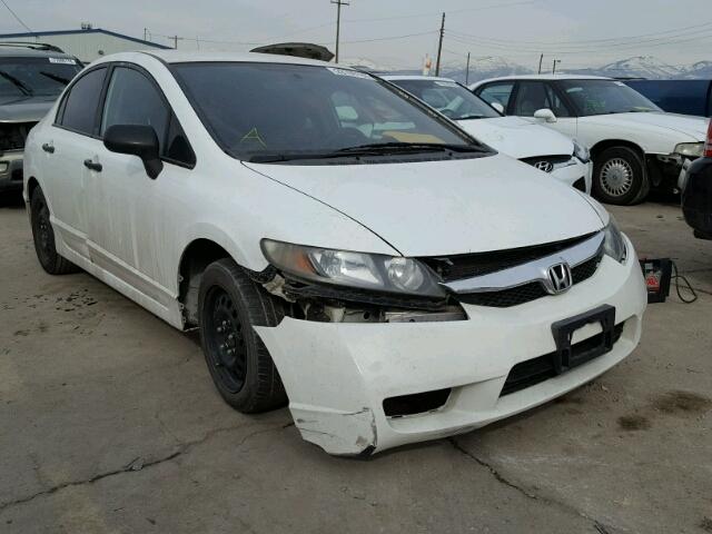 19XFA1F35AE005377 - 2010 HONDA CIVIC VP WHITE photo 1