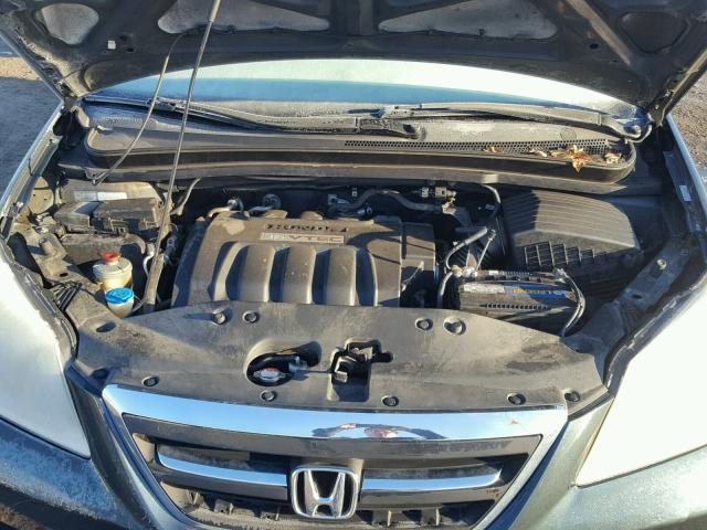 5FNRL38275B111661 - 2005 HONDA ODYSSEY LX GRAY photo 7