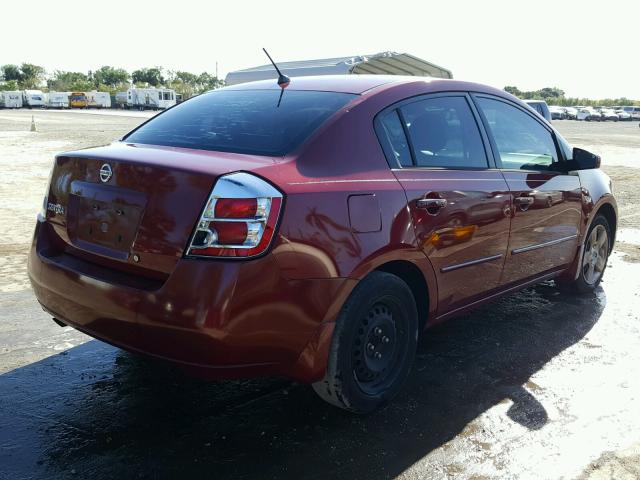 3N1AB61E98L718093 - 2008 NISSAN SENTRA 2.0 RED photo 4