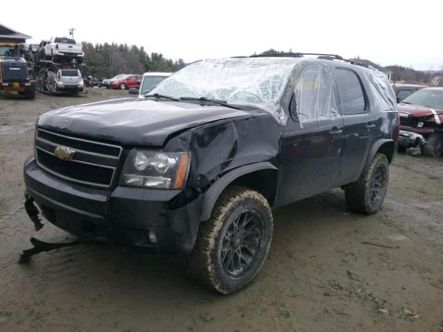 1GNSKBE08BR340025 - 2011 CHEVROLET TAHOE K150 BLACK photo 2